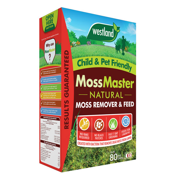 Westland Mossmaster Natural Moss Remover And Feed 80m2 | 20400569