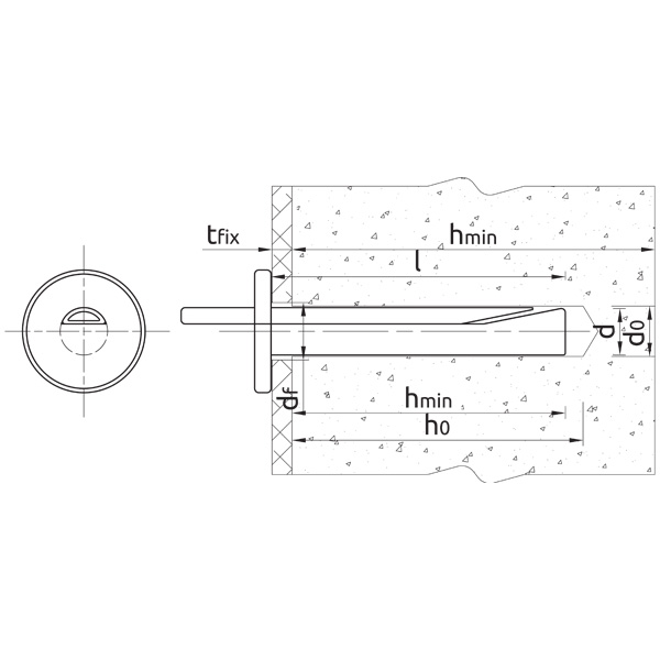 GS Ceiling Wedge Anchor Singles | Options