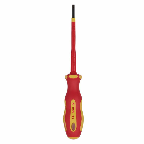 Draper XP1000 VDE Plain Slot Screwdriver | Various Sizes